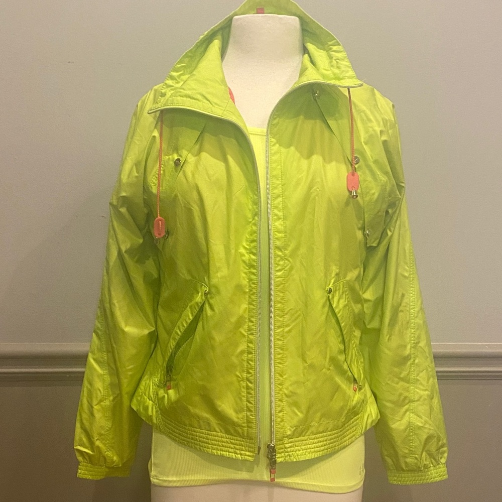 NWOT Izod Lime Green Golf Jacket S